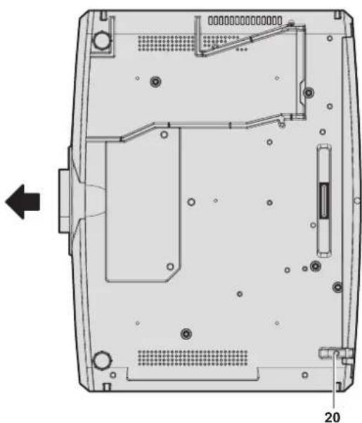 PANASONIC PT-MW530LE - Projector body - 7