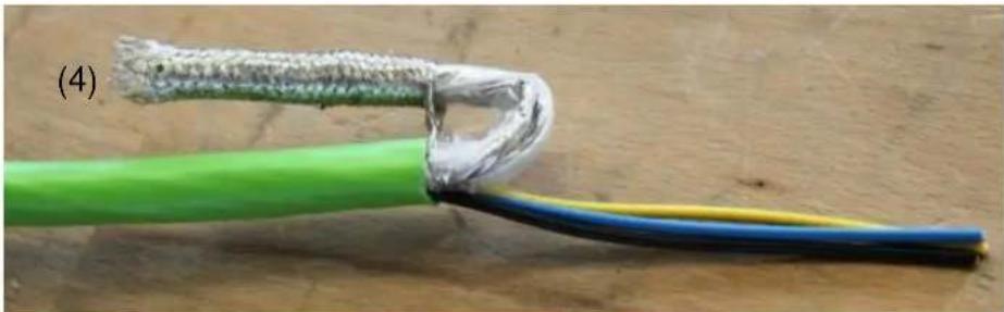 AXIS SKDP03-T - Customization of the cable connection - 3
