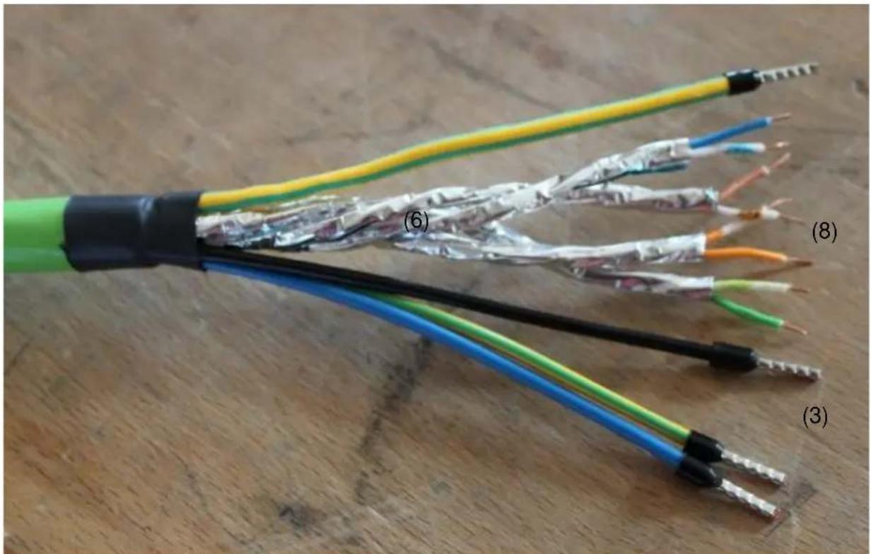 AXIS SKDP03-T - Customization of the cable connection - 8