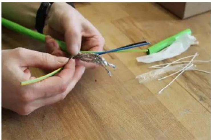 AXIS SKDP03-T - Customization of the cable connection - 6