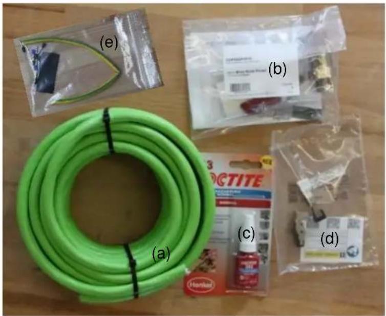 AXIS SKDP03-T - Content of the Cable Kit SKDP03-T - 1