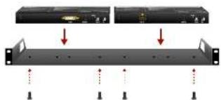 Lightware DP-TPS-TX220 - 1U High Rack Shelf - 1