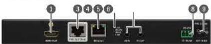 Lightware DP-TPS-TX220 - Rear View - 1