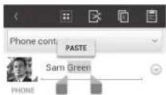 ZTE Solar Z795G - Editing Text - 1