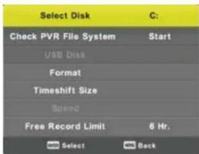 XD 32H2EWSAT - PVR File System - 1