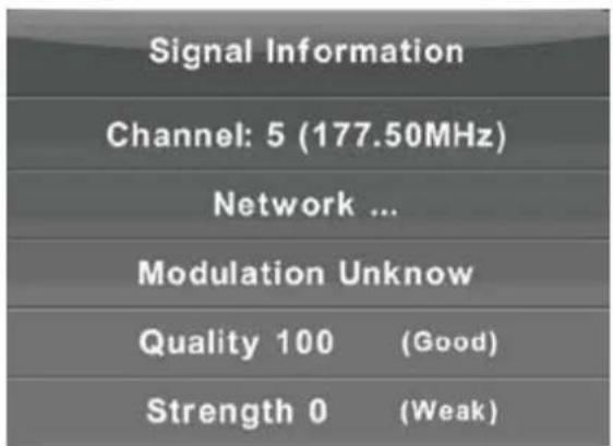 XD 32H2EWSAT - Signal Information - 1