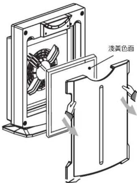 淺黃色面