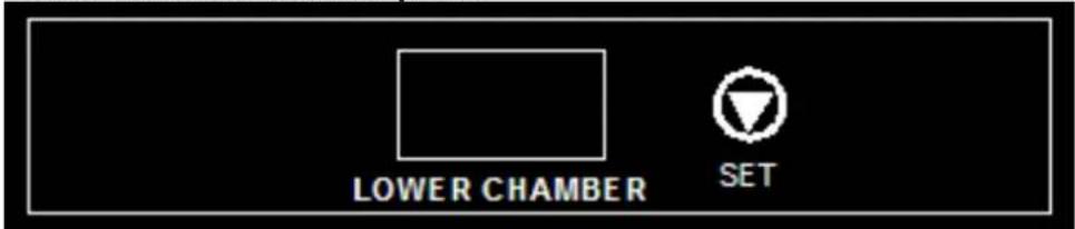 Campomatic WBC155TZ - Lower chamber control panel - 1