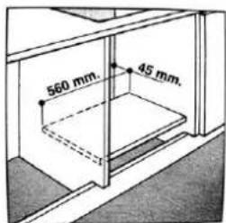 Infiniton 78MCICRG5 - Installation of built-in stove tops - 7