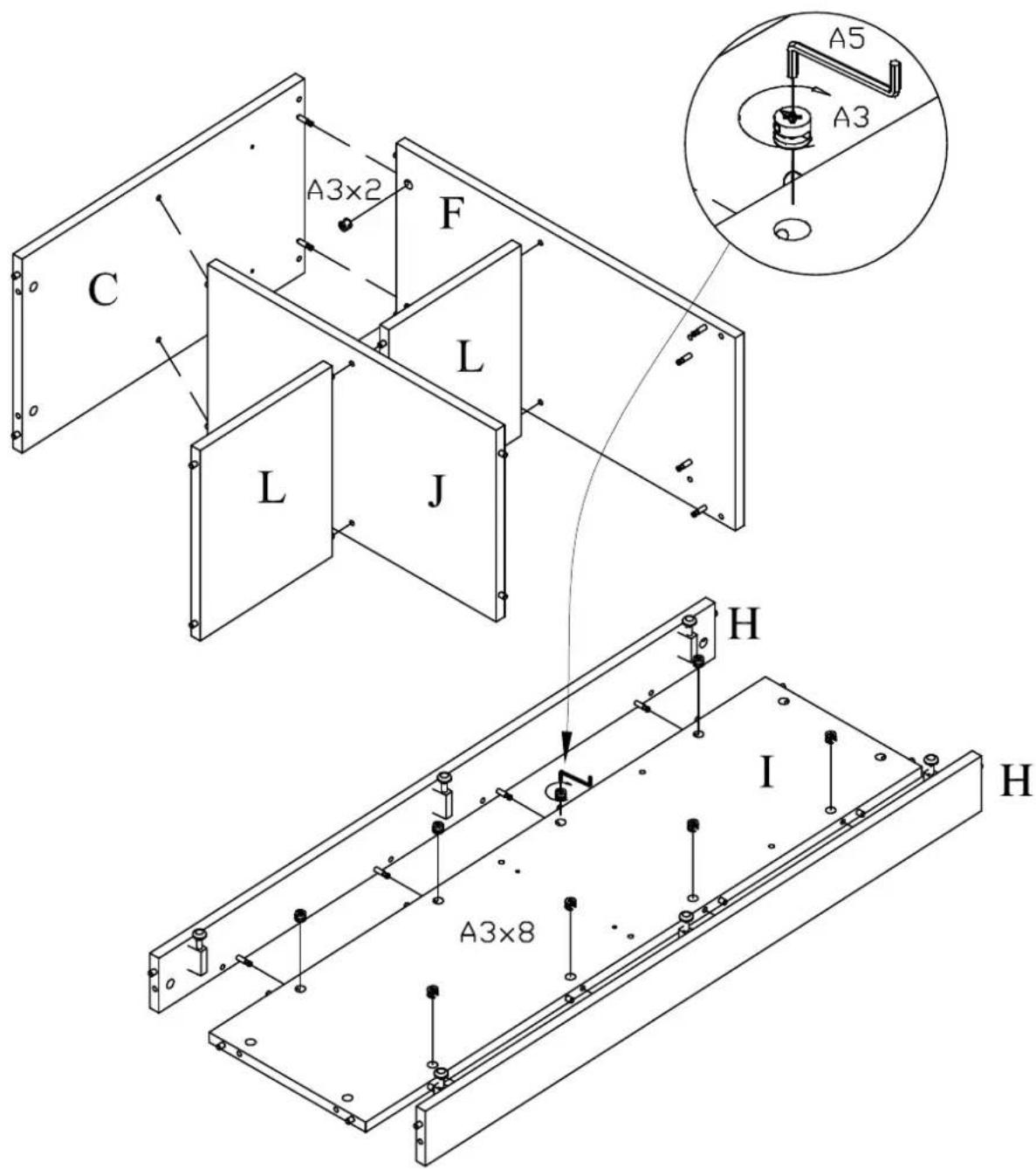 Habitat Miles Medium Wide - Assembly Instructions - 2