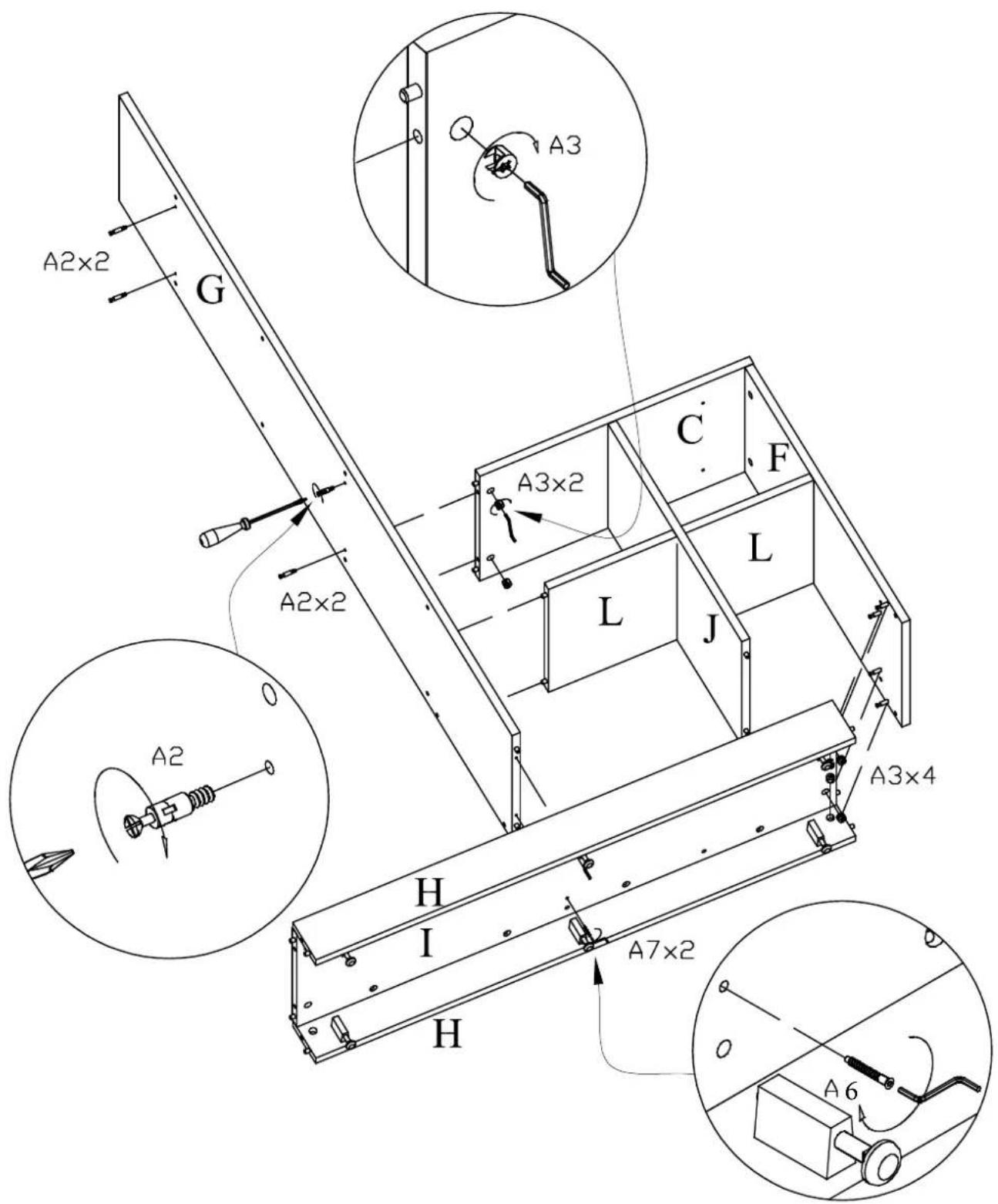Habitat Miles Medium Wide - Assembly Instructions - 2