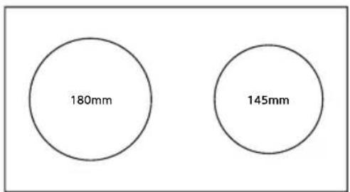 180mm 145mm