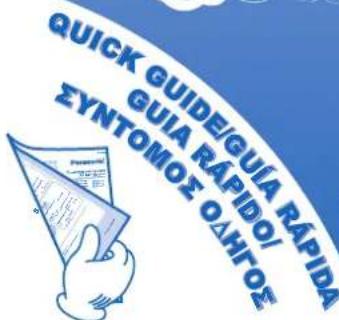 QUICK GUIDE/GUÍA RÁPIDA ΣΥΝΤΟΜΟΣ ΟΔΗΓΟΣ