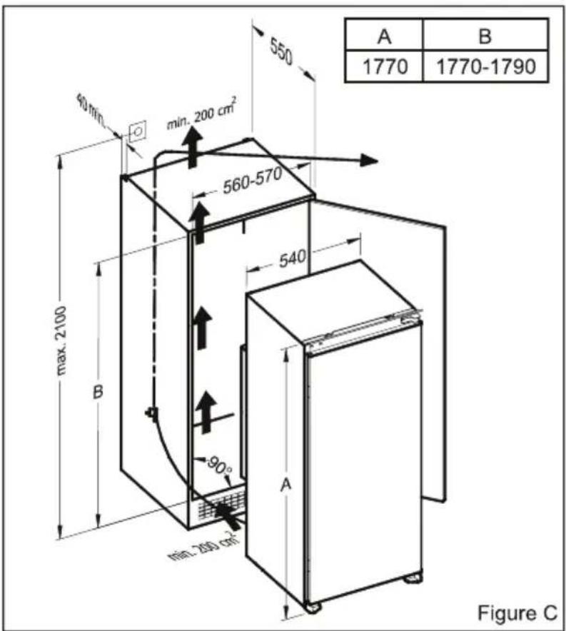 Meireles MFAI 250 - INSTALLATION INSTRUCTIONS AND DOOR REVERSIBILITY - 2