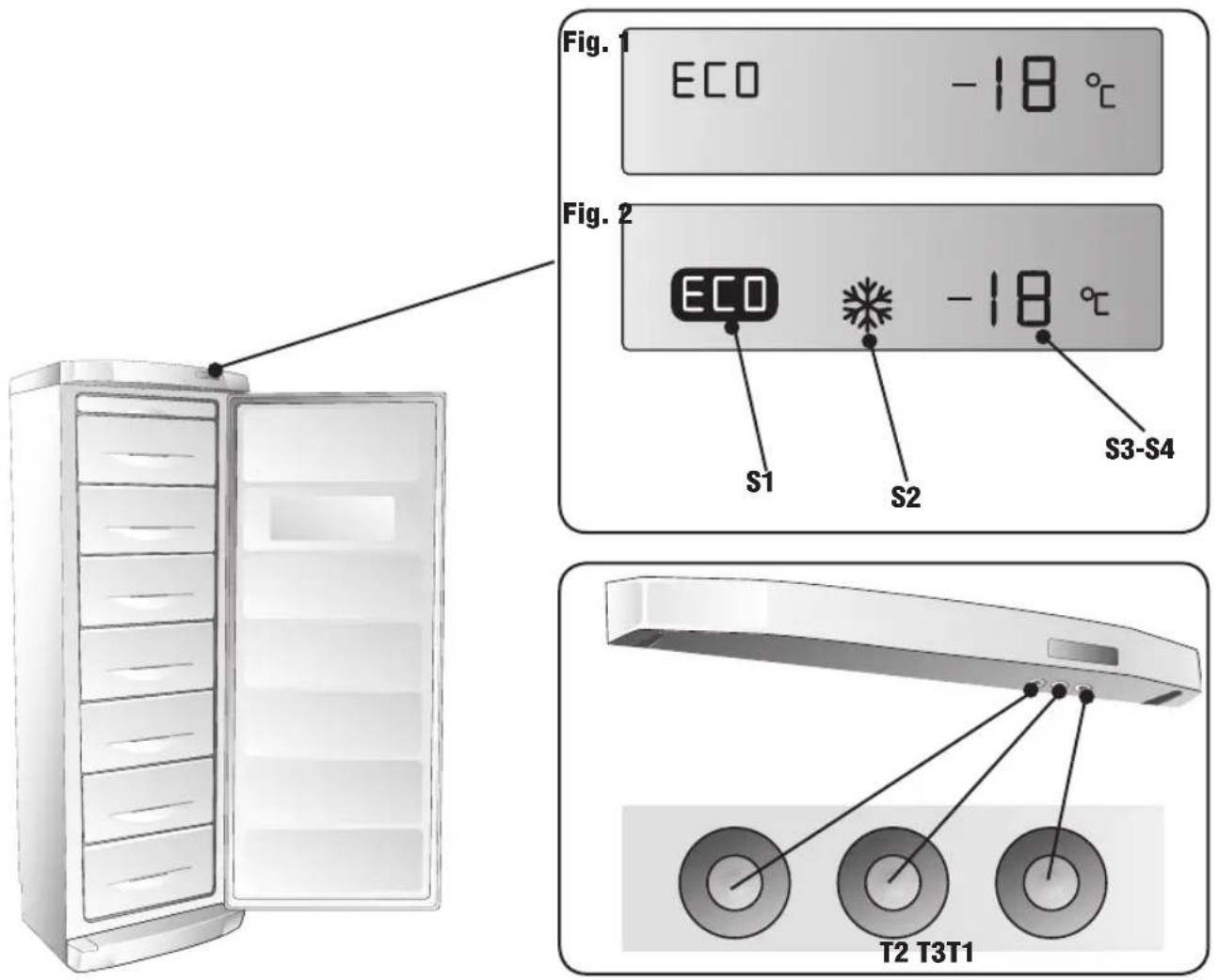 Campomatic FRZ360NS - FREEZING FRESH FOOD - 1