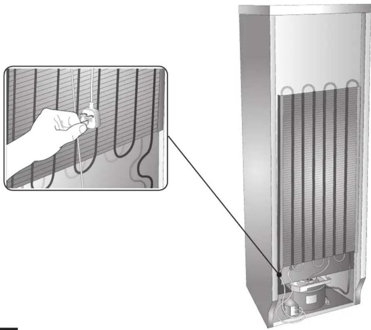 Campomatic FRZ360NS - Cleaning the condenser - 1
