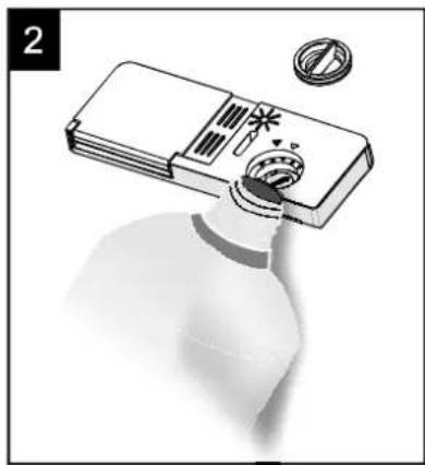 Campomatic DW914BI - When to Refill the Rinse Aid Dispenser - 3