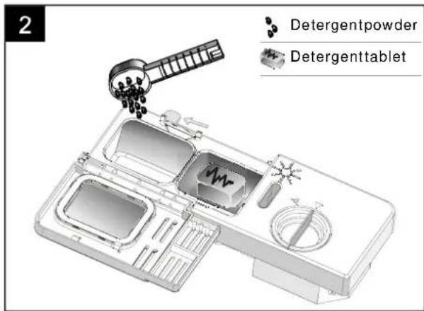 Campomatic DW914BI - Detergent Dispenser - 2
