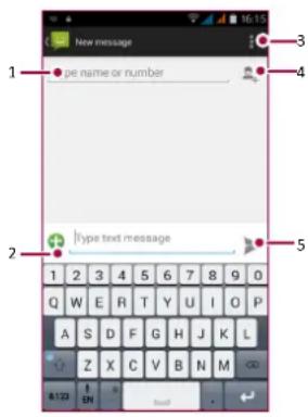 PRESTIGIO S Max - Send a message - 1