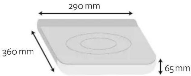CATA ROCOOK ADVANCED KIT - - 23 cm diameter cooking zone. - 1