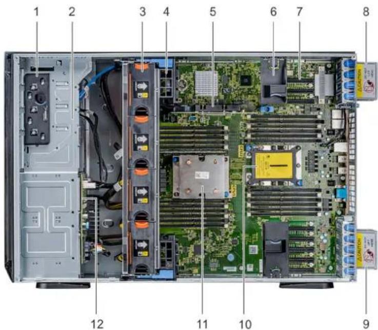 DELL PowerEdge 5CJH1 - Inside the system - 1