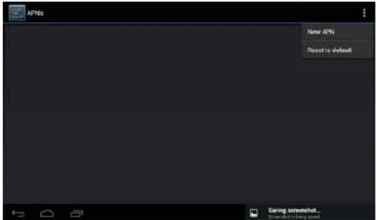 APNs New APNs Reset to default Serving screenshot... Previewing a being used