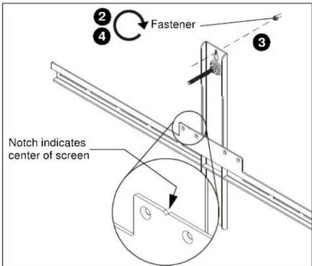 Chief AN2BA87 - Installing Wall Bracket - 2