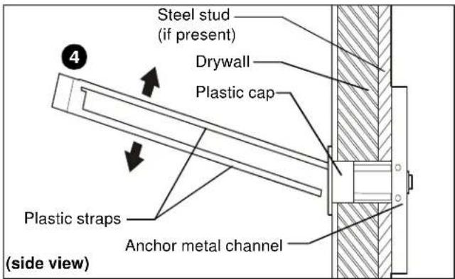 Chief AN2BA87 - Steel Stud / Drywall - 3