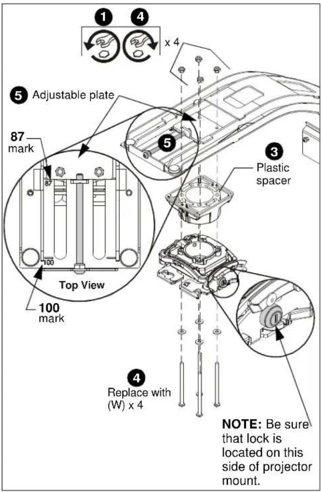 Chief AN2BA87 - Installing Boom Projector Mount - 1