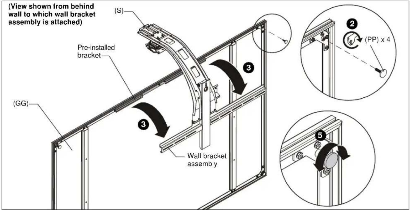 Chief AN2BA87 - Installing Screen and Sensor - 1
