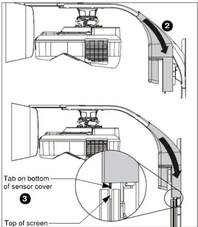 Chief AN2BA87 - Attaching Sensor Cover and Outer Cover - 2