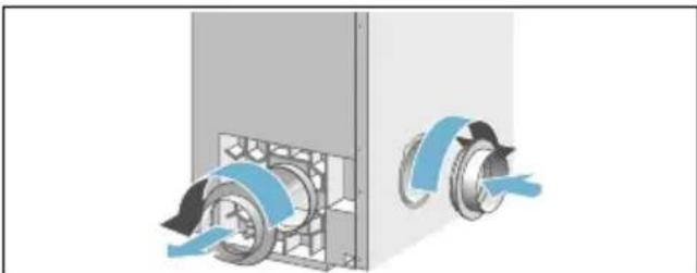 SIEMENS WT34A202IN - ■ on the left side panel - 3
