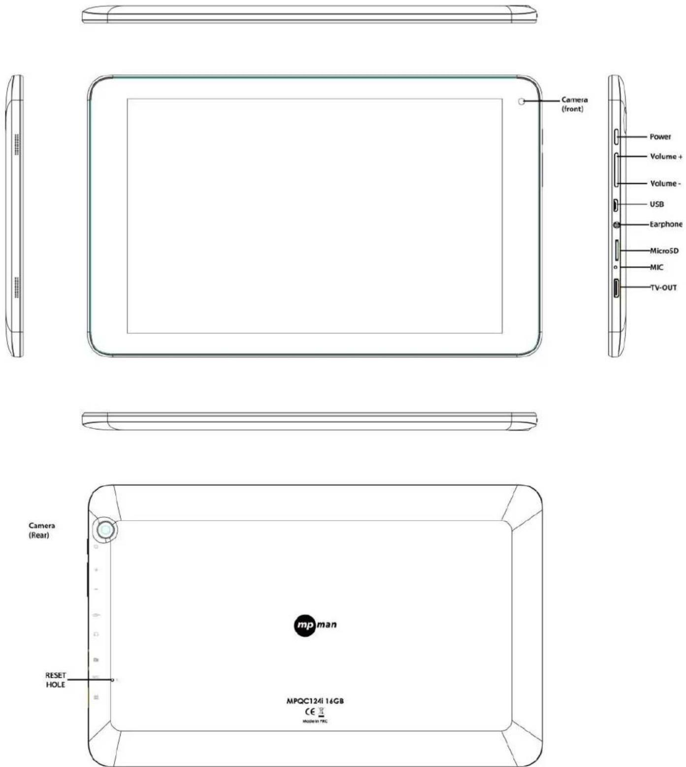 MPMAN MPQC124i - Specification - 1