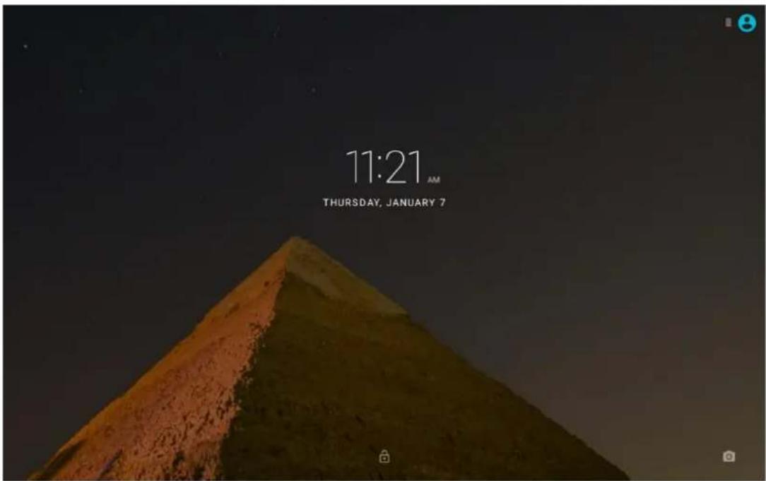 MPMAN MPQC124i - Standby mode(Screen off mode) / Unlock the screen - 1