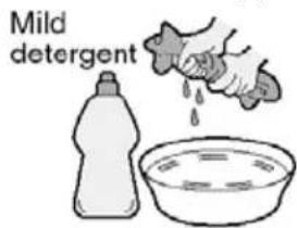 Mild detergent
