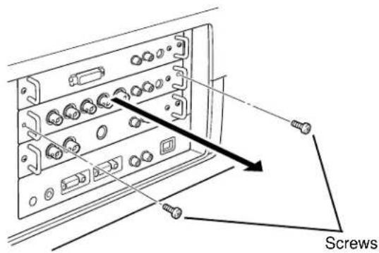 SANYO PLC-EF30N - REPLACEMENT OF TERMINAL - 1