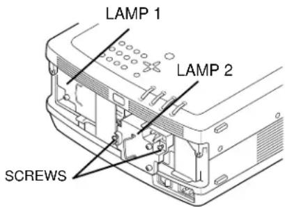 SANYO PLC-EF30N - CAUTION - 3