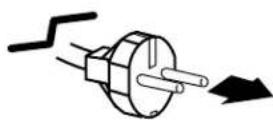 SANYO PLC-EF30N - Projector side AC Outlet side - 3