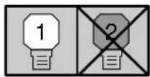 SANYO PLC-EF30N - Lamp Status Display - 1
