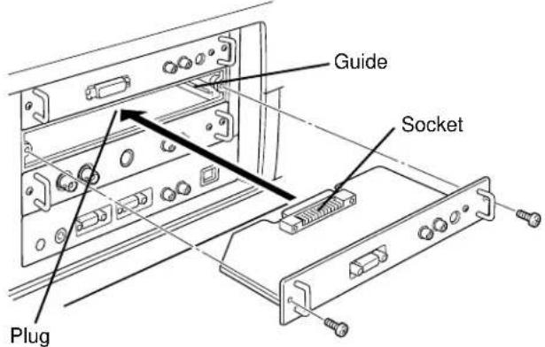 SANYO PLC-EF30N - REPLACEMENT OF TERMINAL - 2