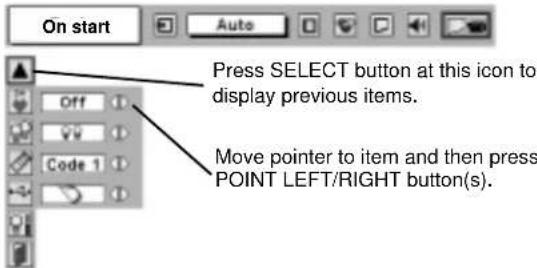 SANYO PLC-EF30N - To change code of Remote Control Unit; - 3