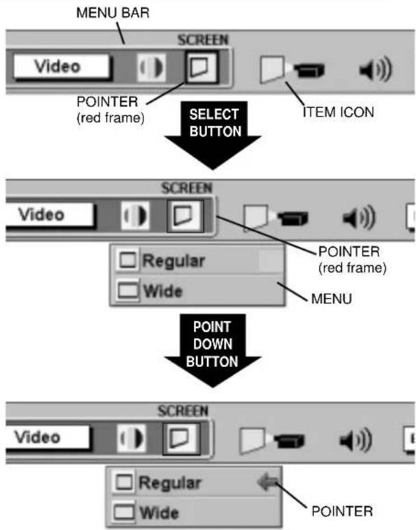 SANYO PLC-EF12E - Control and adjust through ON-SCREEN MENU - 1
