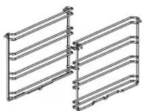 SVAN SVH238RN - In Tray Wire Grill \* - 1