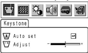 Keystone Auto set Adjust