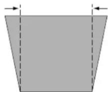 TOSHIBA TLP-X4100U - KEYSTONE ADJUSTMENT - 1