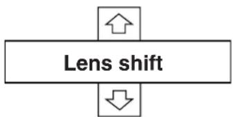 TOSHIBA TLP-X4100U - LENS SHIFT ADJUSTMENT - 1