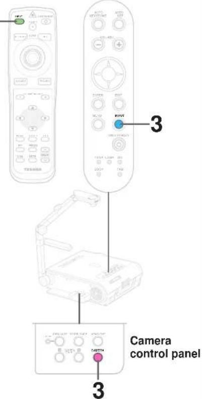 Camera control panel 3