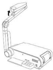 TOSHIBA TLP-471U - Preparation of the document imaging camera - 4