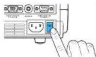 TOSHIBA TDP-S81 - Turning the power on and off - 3