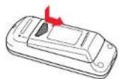 TOSHIBA TDP-S81 - ■ Loading dry-cell batteries into the remote control - 1